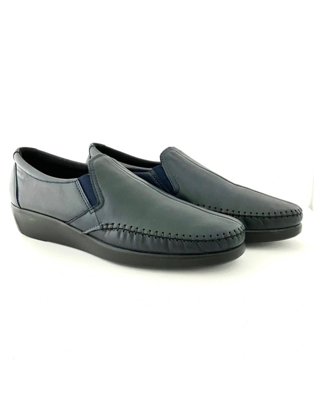 SAS Women's Shoes Dream Slip On Loafer Navy Size 10 Narrow Comfort